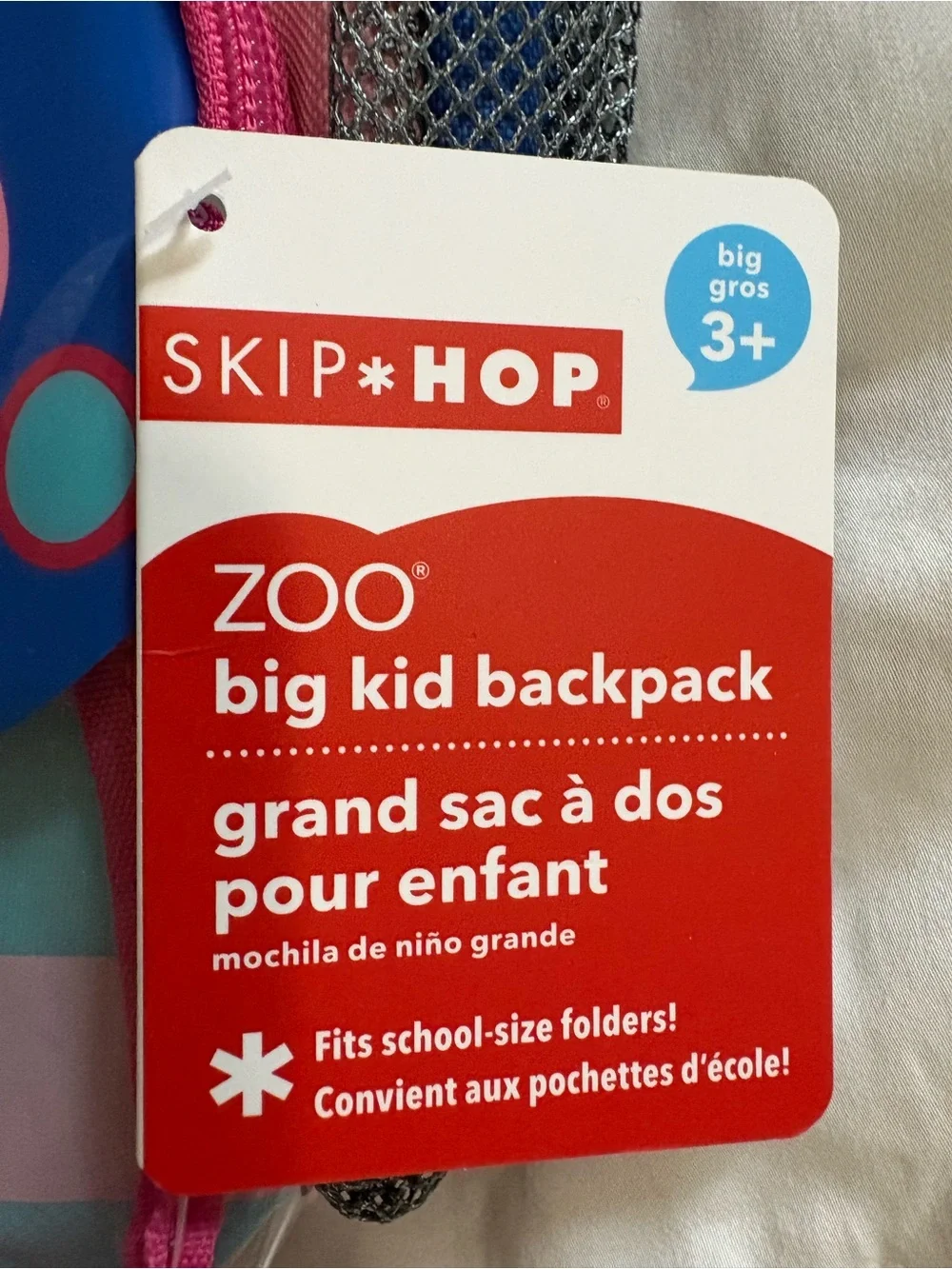 Skip Hop Pink & Blue Butterfly Kids Backpack